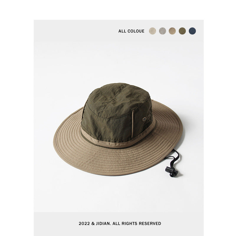 Sombrero de cubo con cordón de algodón al por mayor